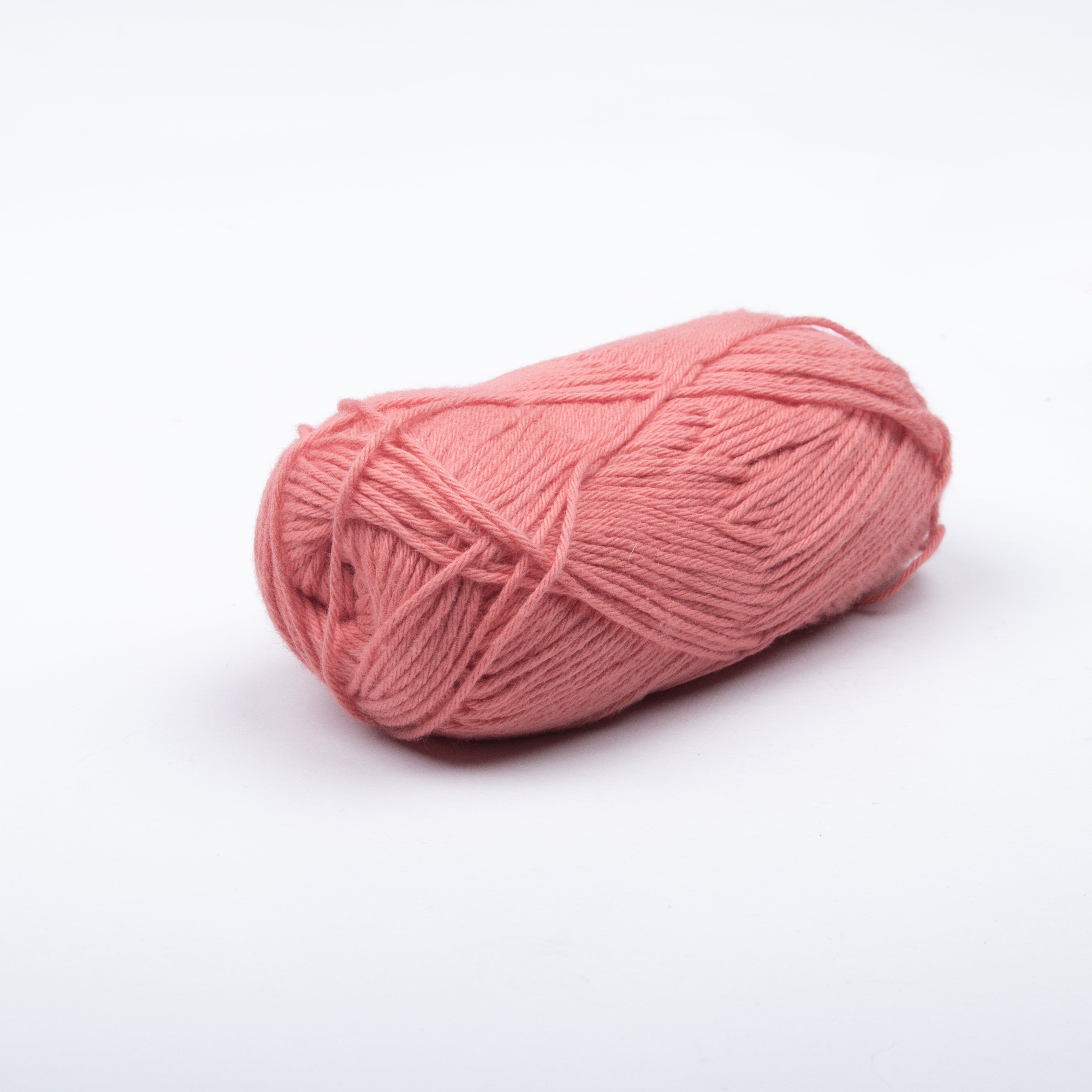 Pure Cotton Knitting/Crochet Yarn 100% Cotton Light Coral 130m 50g