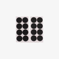 Velcro Dot Self Adhesive Black 2.5cm 8 Set Blister
