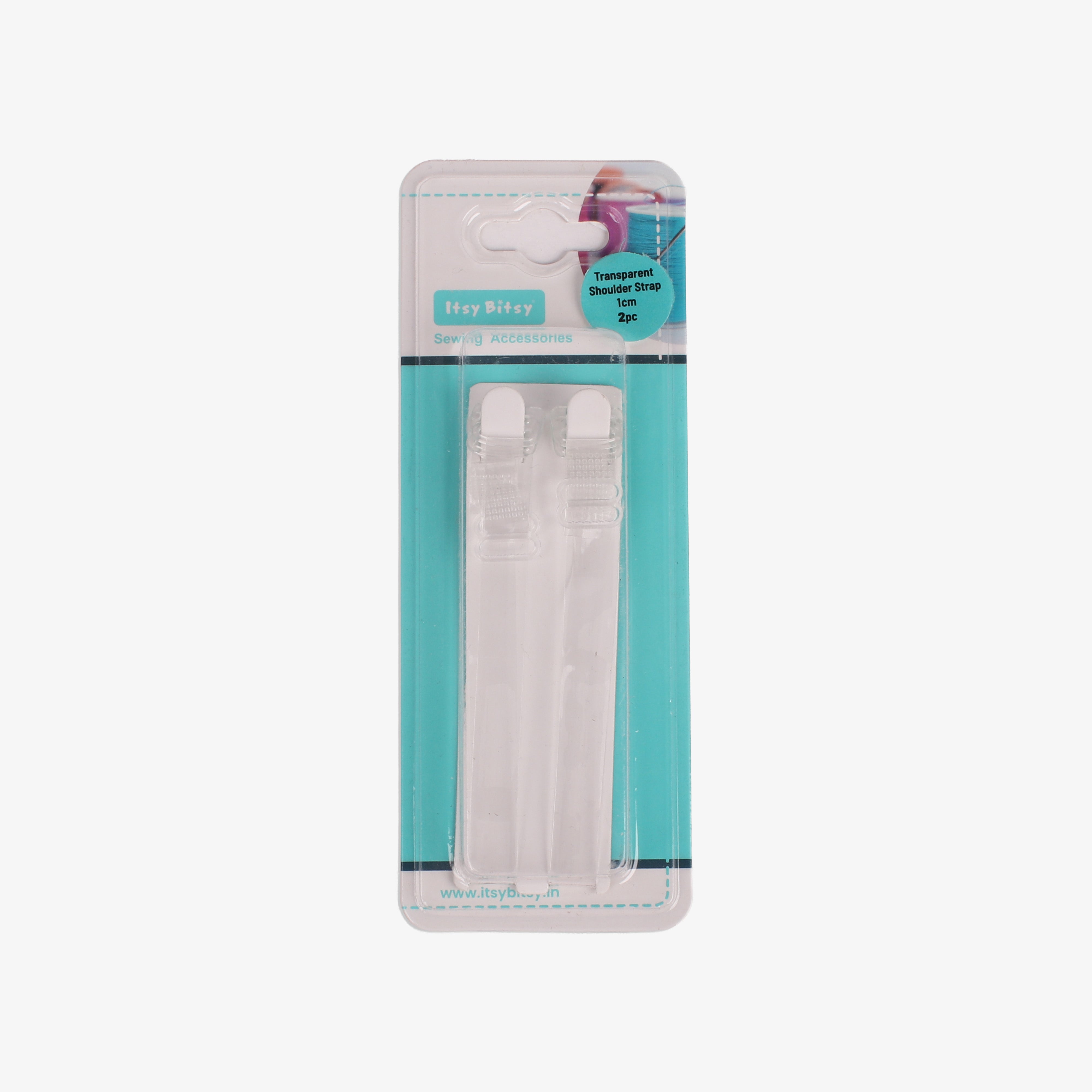 Shoulder Strap Transparent 1.0cm Blister