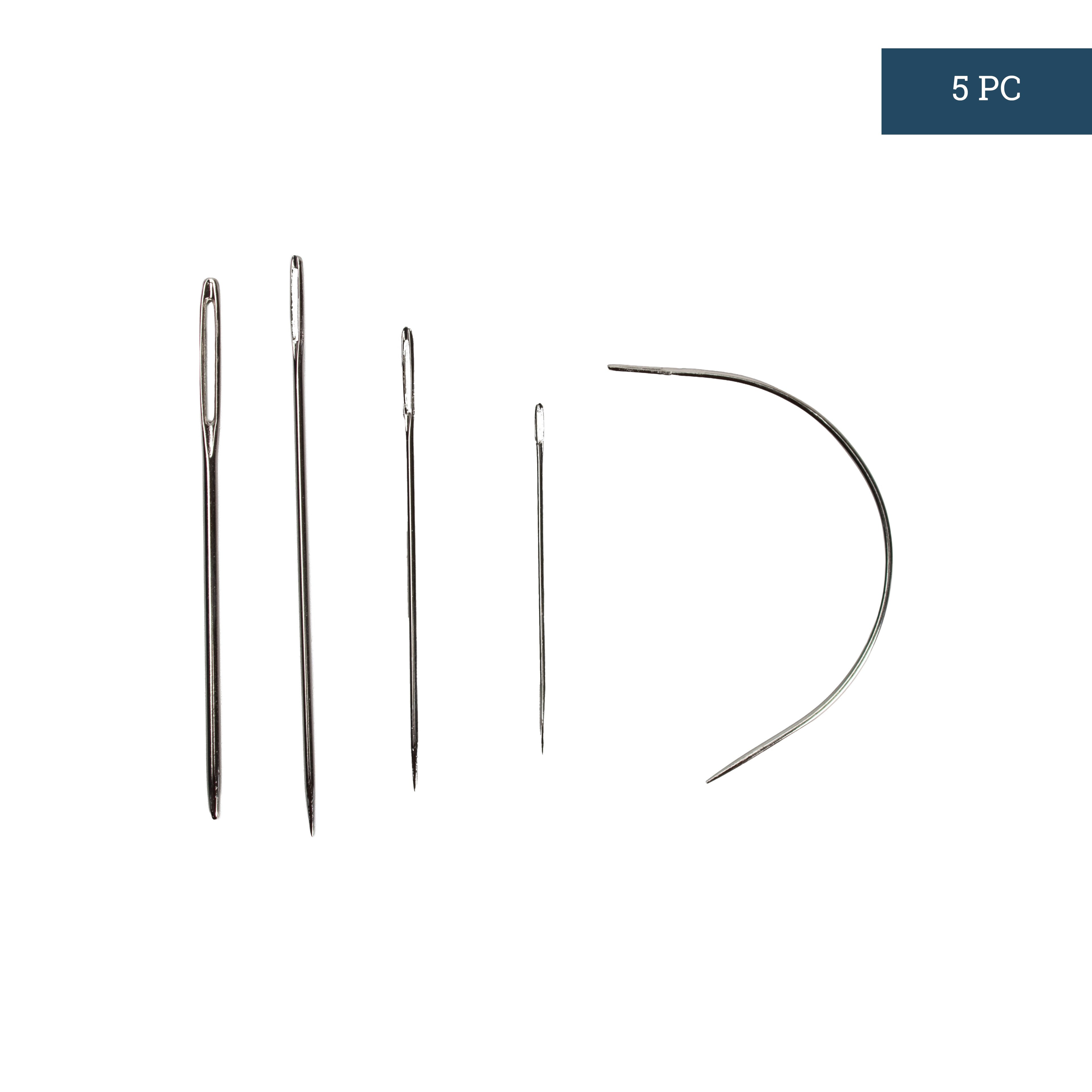 Sewing Hand Needle Assorted Style & Sizes 5pc Blister