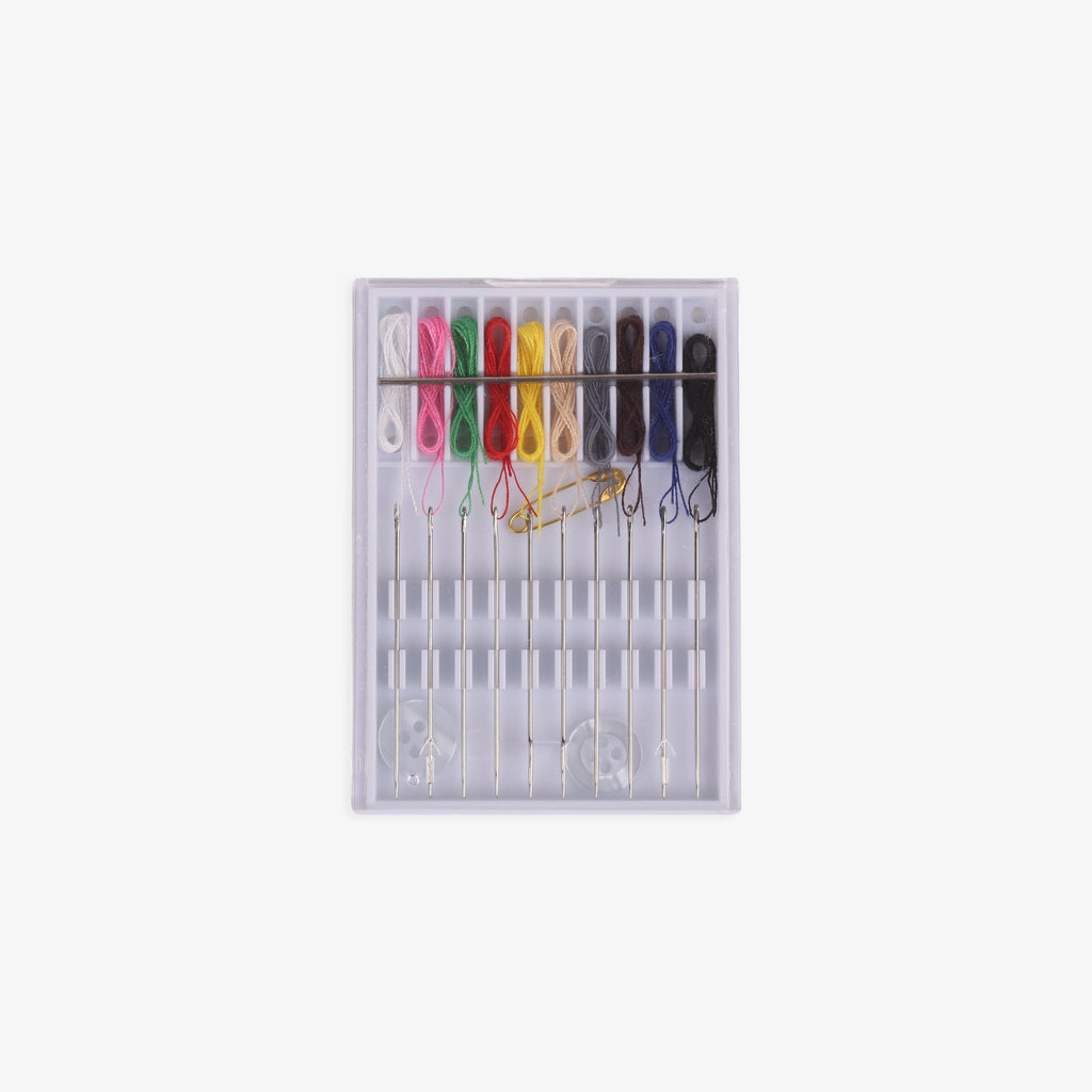 Sewing Pre Threaded Needles 10pc Blister