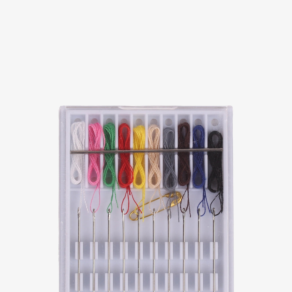 Sewing Pre Threaded Needles 10pc Blister