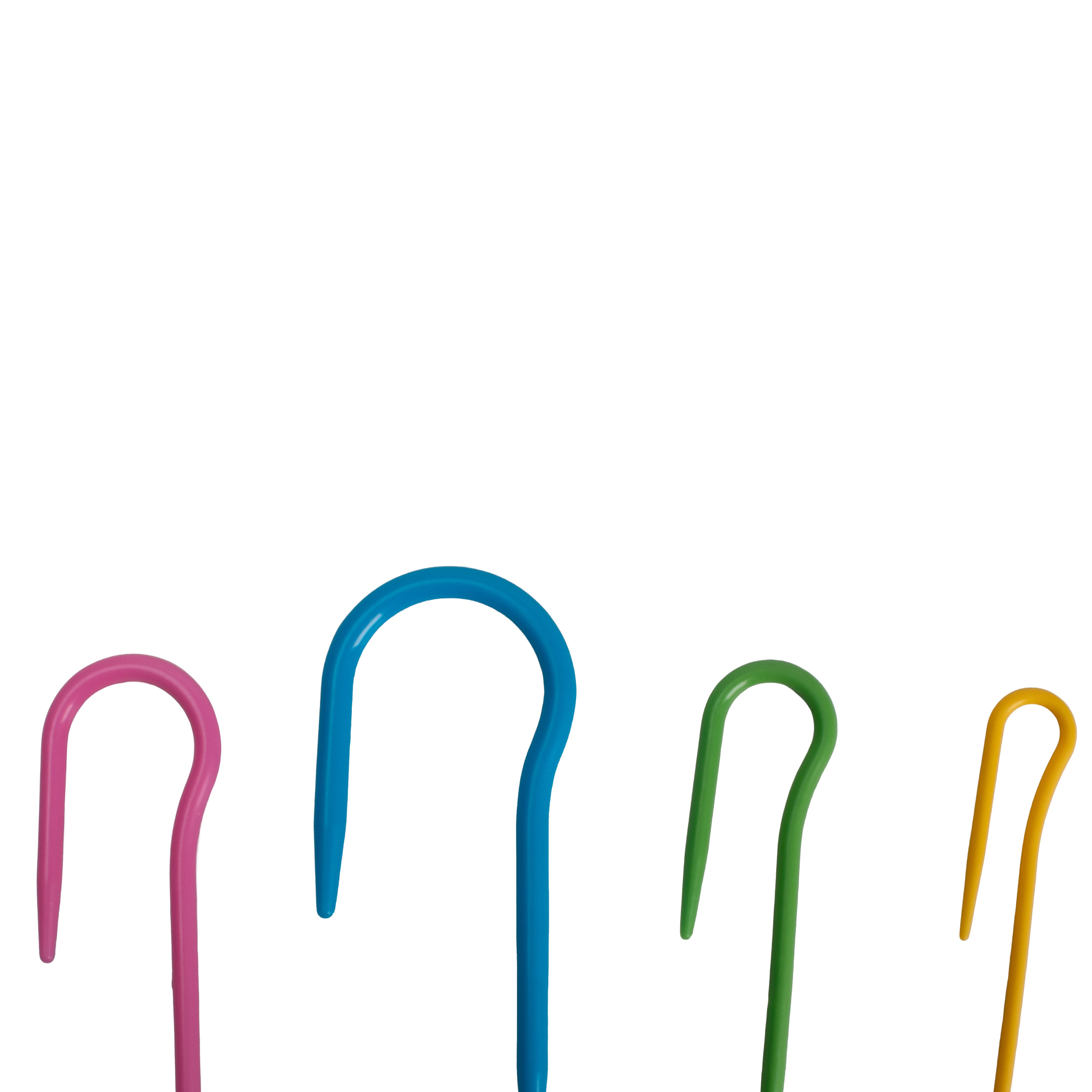 U Shape Cable Stitch Curved Knitting Holders All Purpose Pack of 4pc Blister