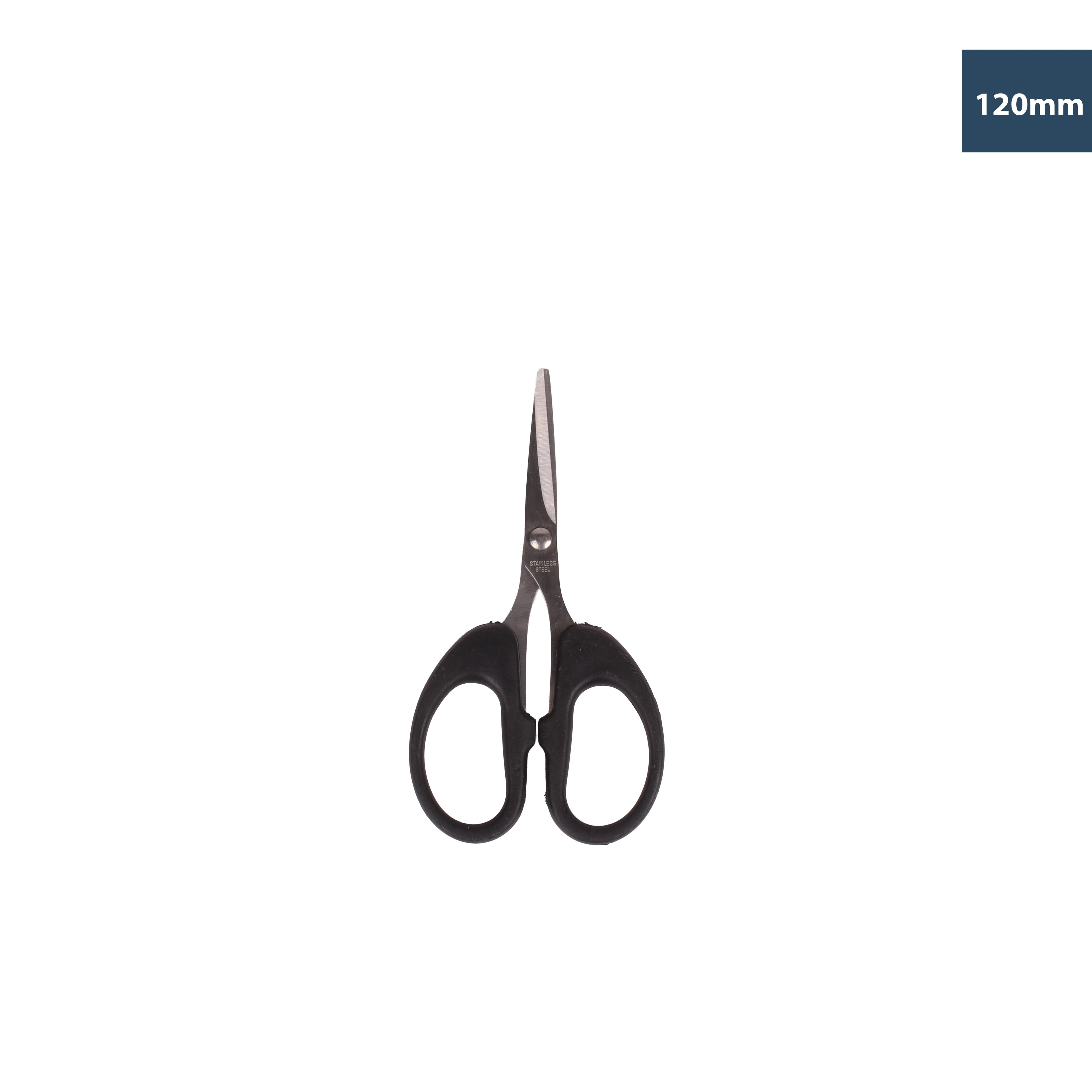 Scissor with Plastic Handle 12cm 1pc Blister