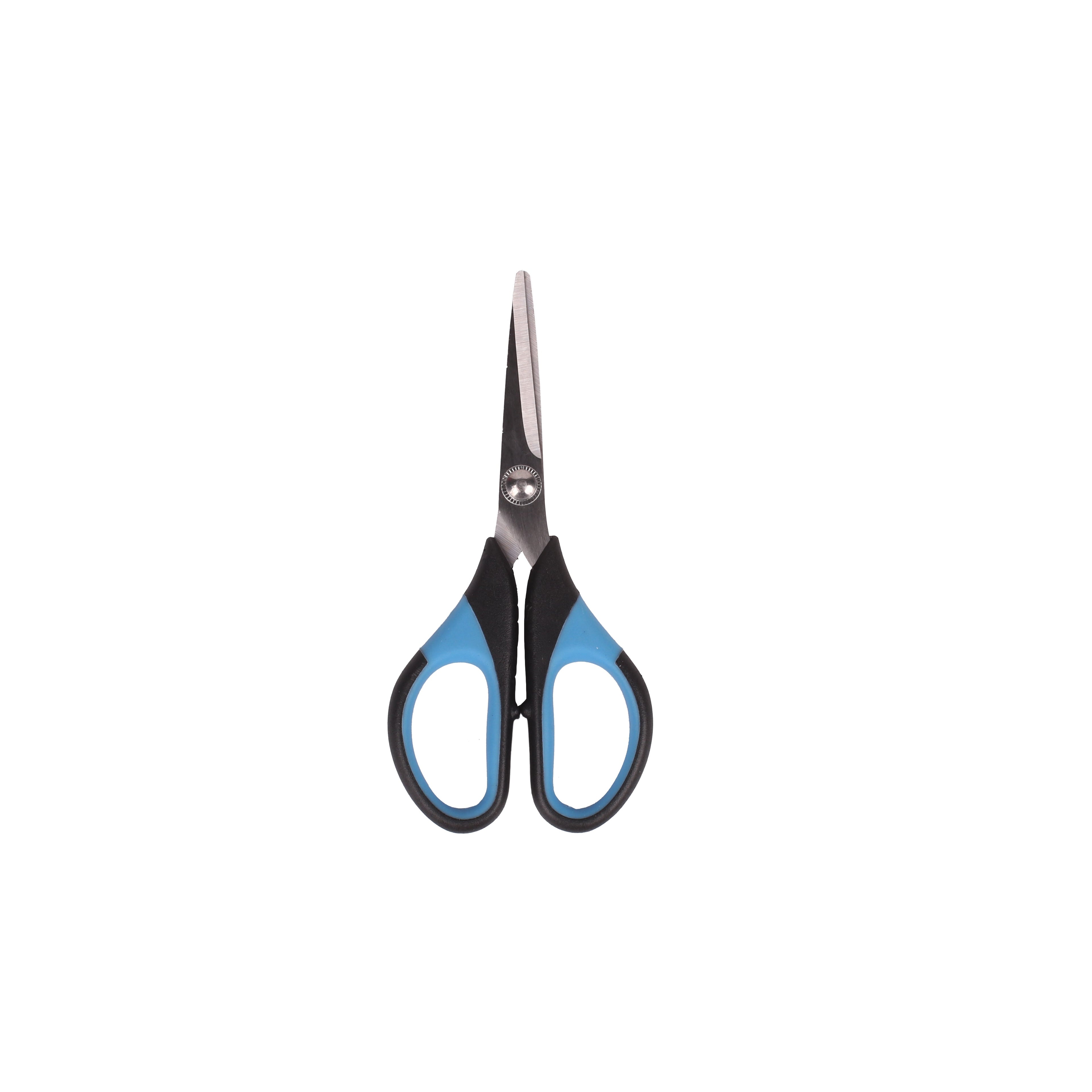 Scissor with Plastic Handle 114mm 1pc Blister