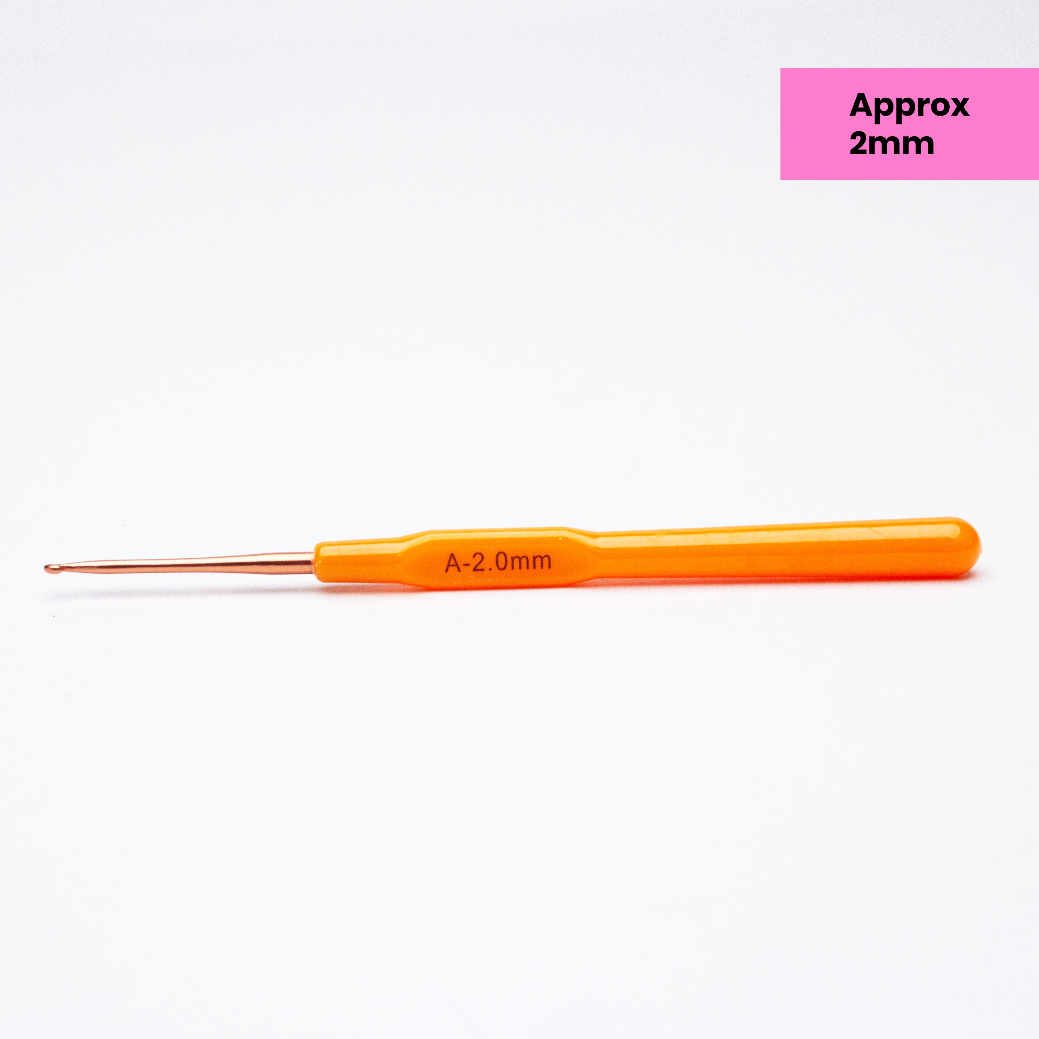 Crochet Hook Soft Grip Holder 2mm 1pc Blister