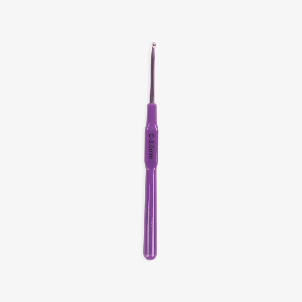 Crochet Hook Soft Grip Holder 3mm Single 1pc Blister
