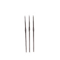 Crochet Hook Steel 1, 1.25, 1.5mm Silver 3pc Blister