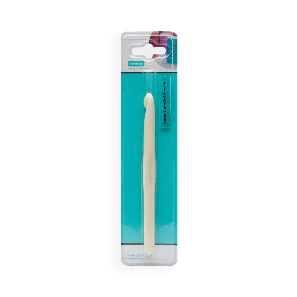 Premium Crochet Hook 6mm X 14cm 1pc Blister