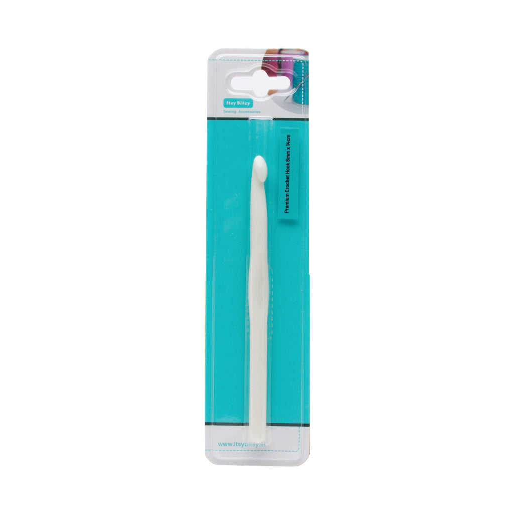 Premium Crochet Hook 8mm X 14cm 1pc Blister
