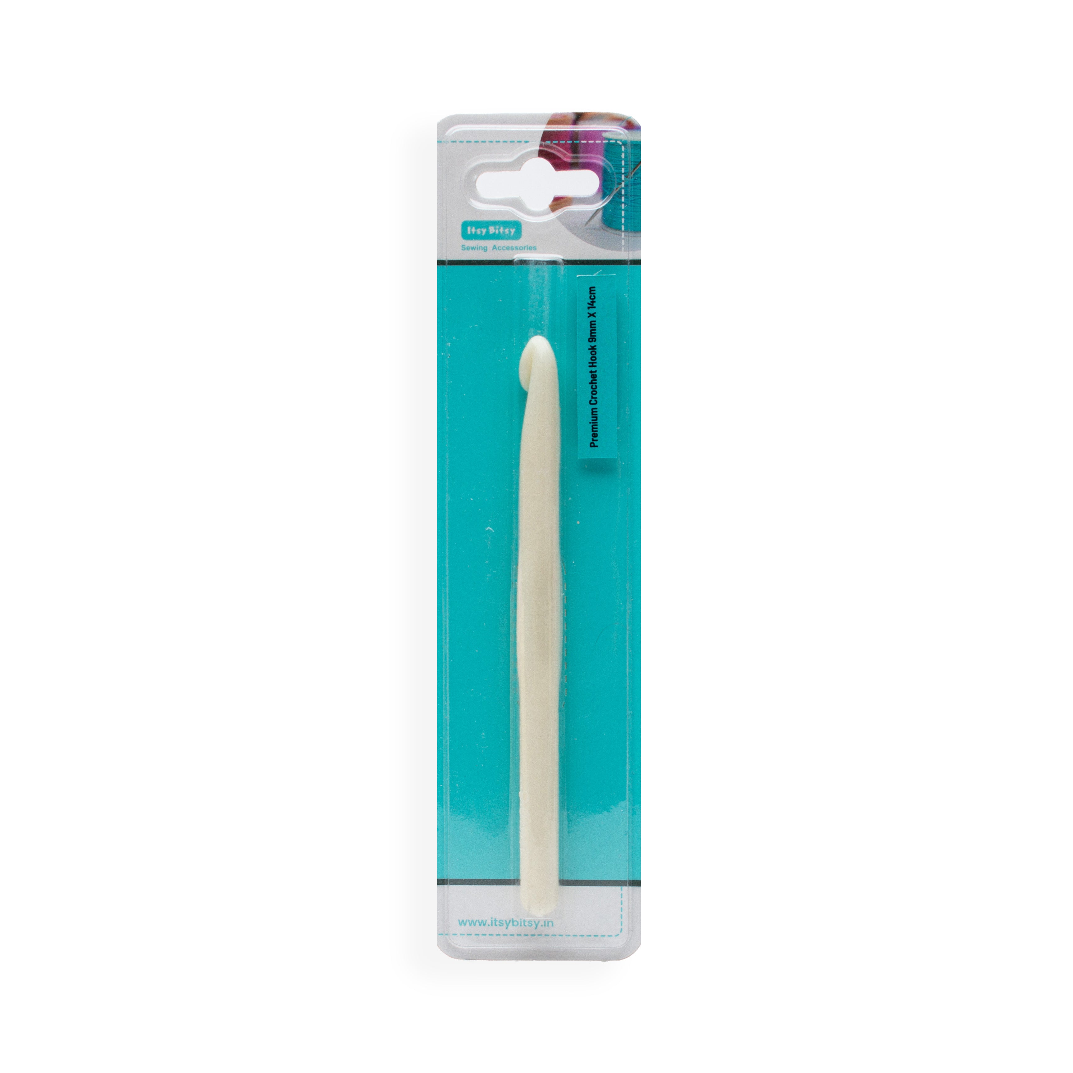 Premium Crochet Hook 9mm X 14cm 1pc Blister