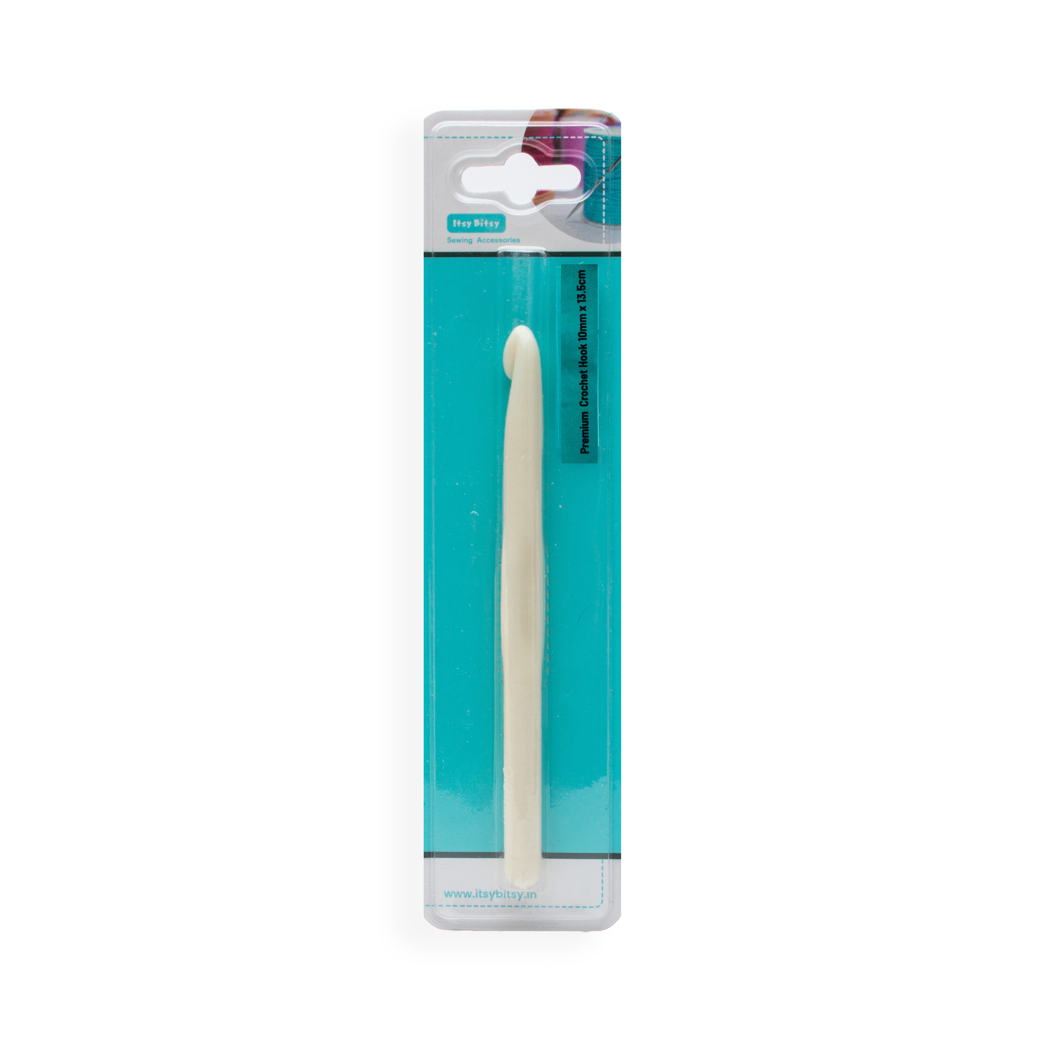 Premium Crochet Hook 10mm X 13.5cm 1pc Blister