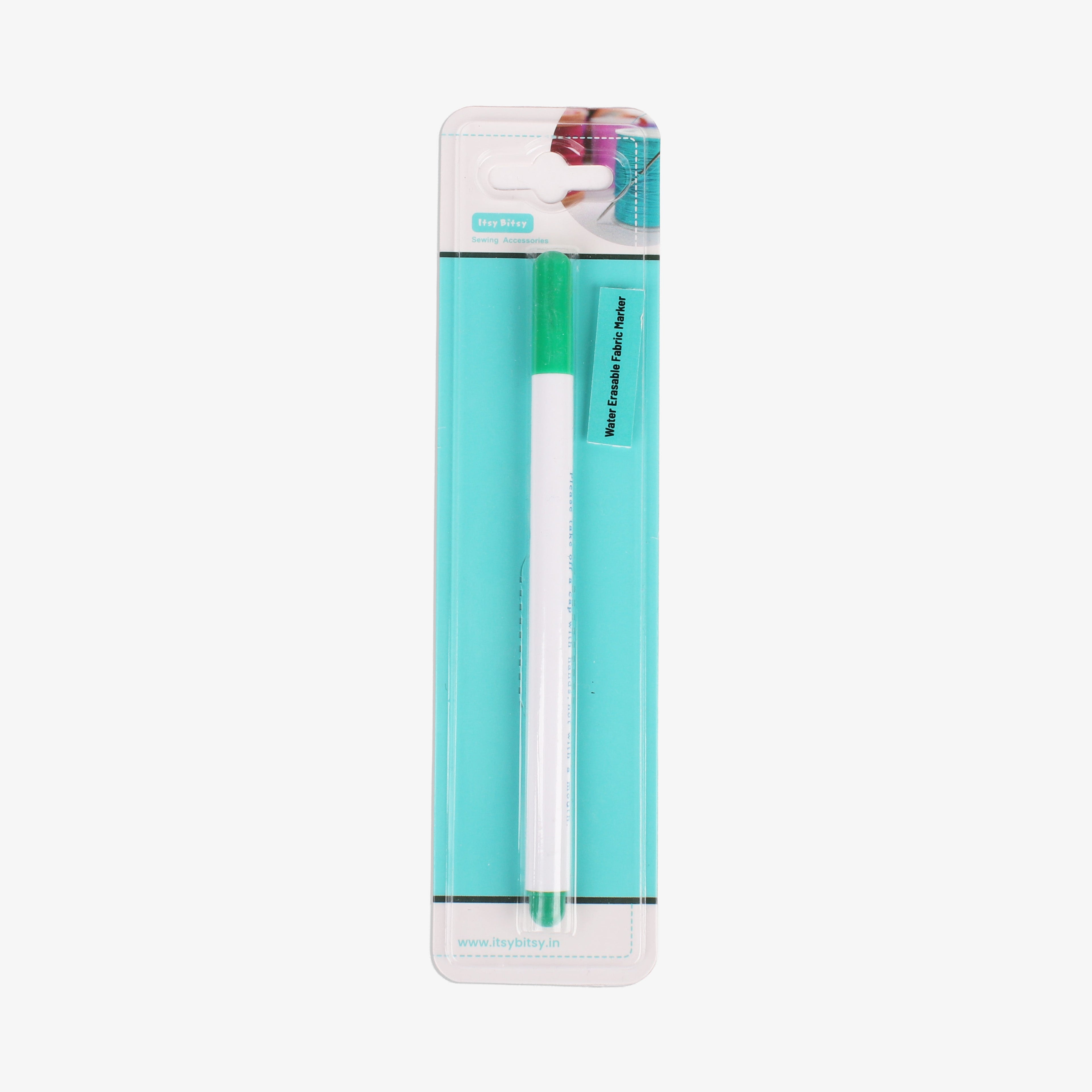 Water Erasable Fabric Marker Green 1pc Blister