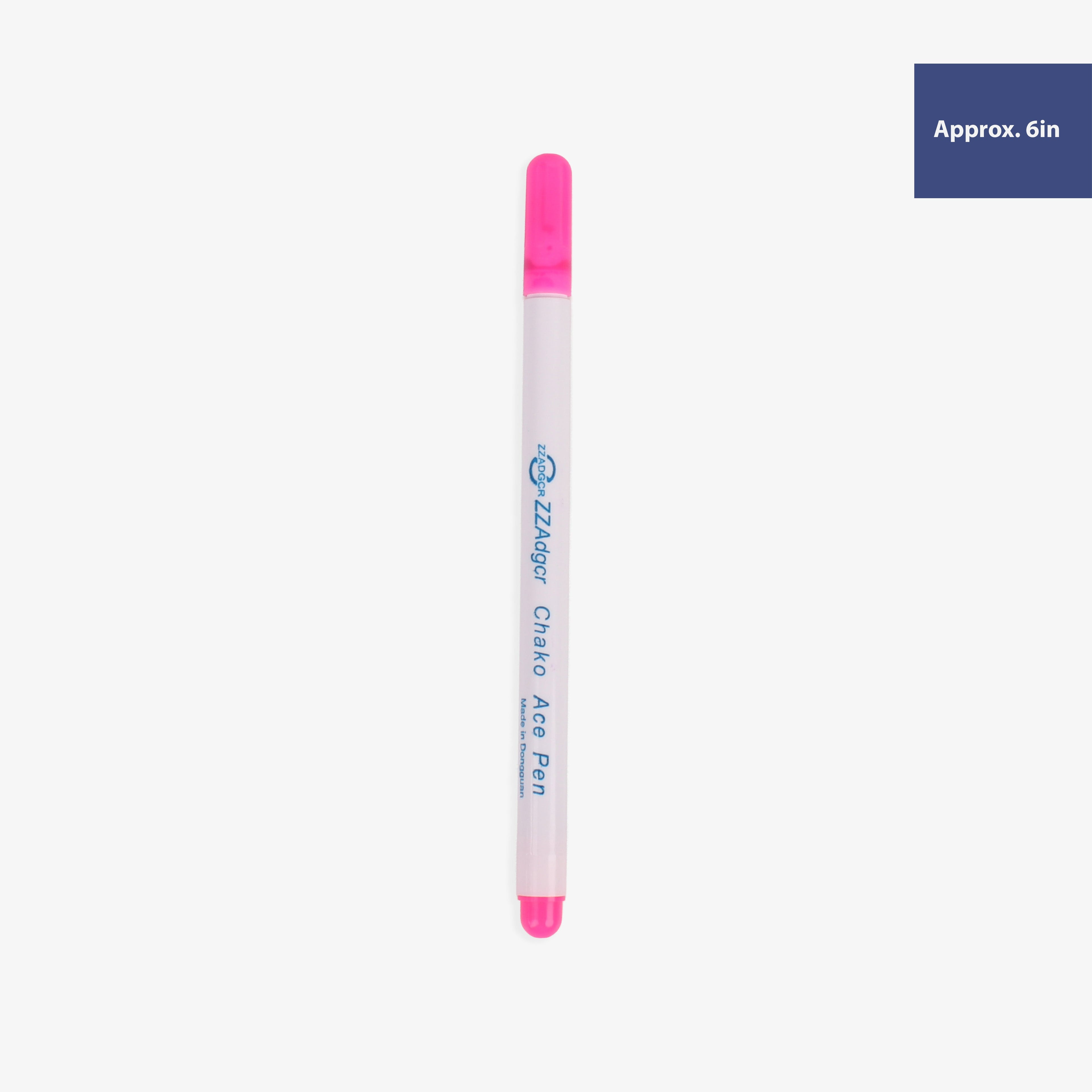 Water Erasable Fabric Marker Bright Pink 1pc Blister