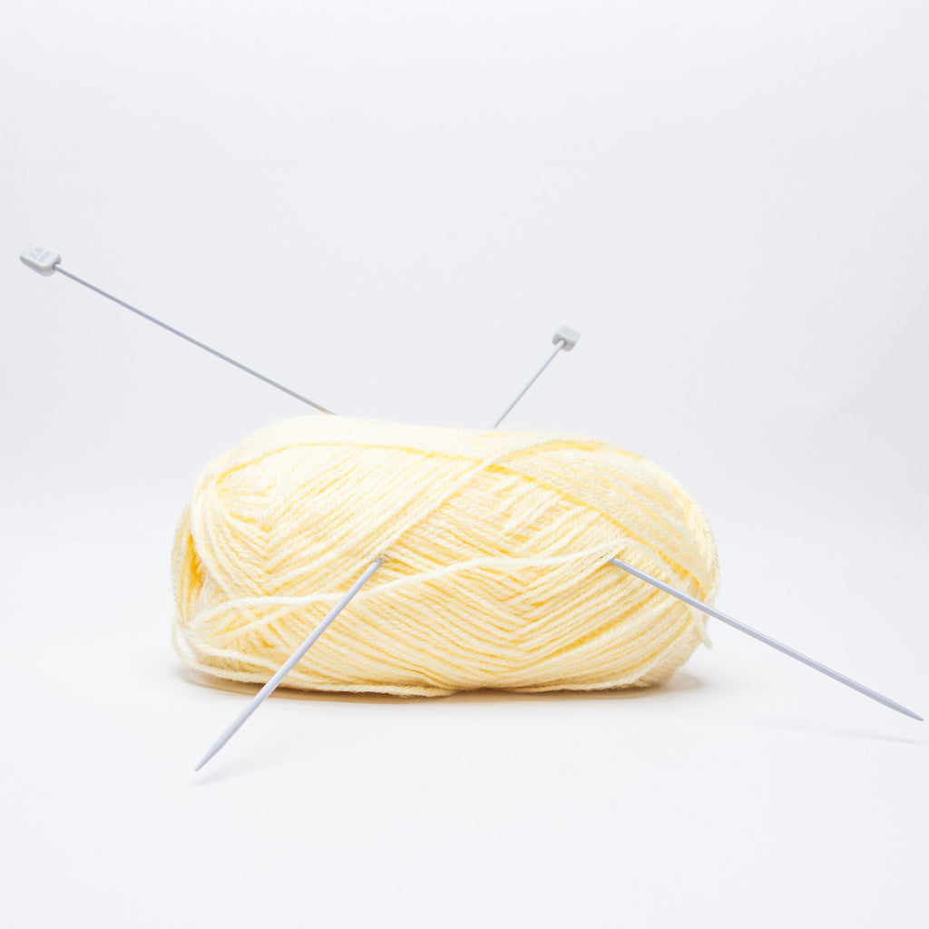Single Pointed Aluminium Knitting Needle 2.5mm X 35cm 2pc Blister