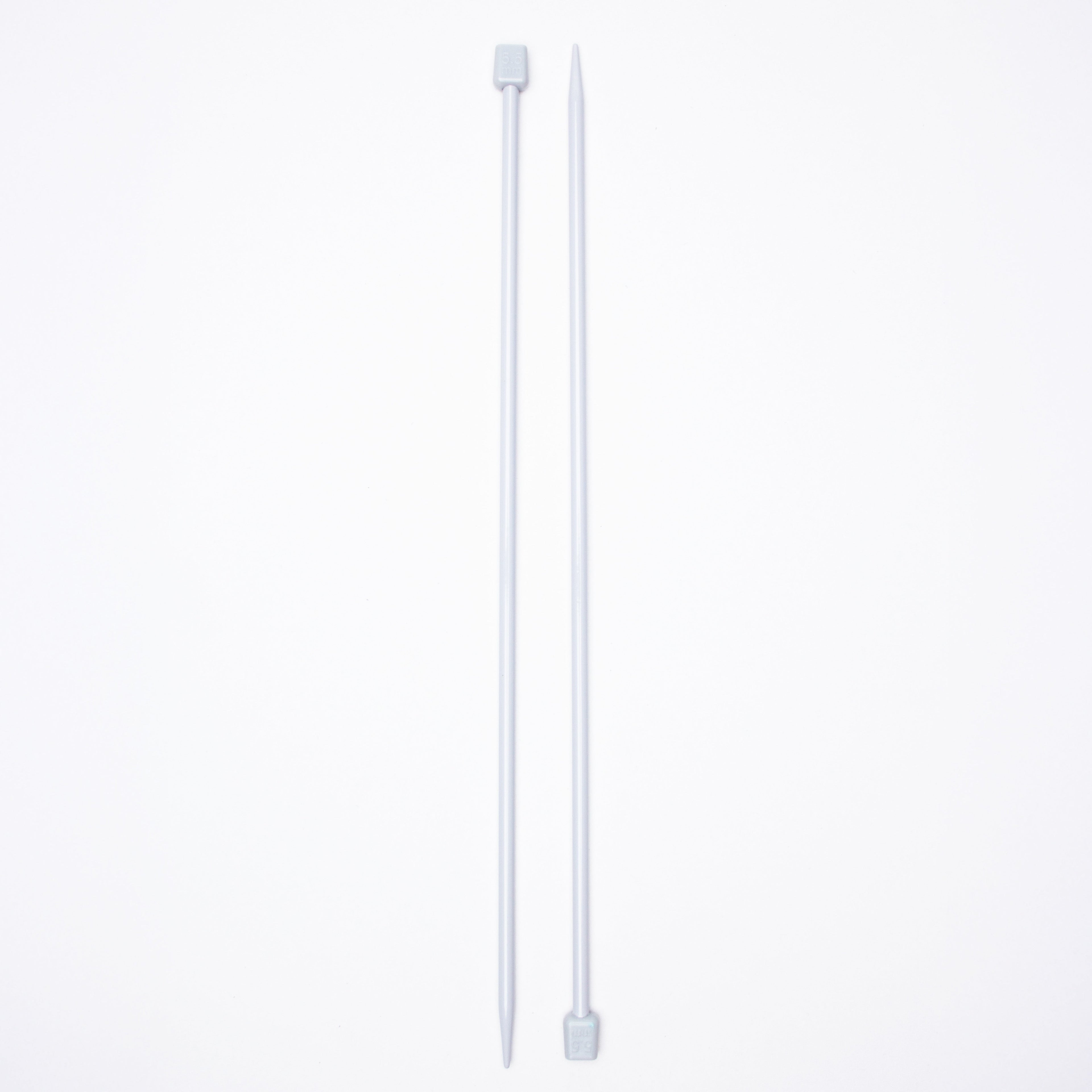 Single Pointed Aluminium Knitting Needle 3mm X 35cm 2pc Blister