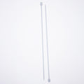 Single Pointed Aluminium Knitting Needle 3.5mm X 35cm 2pc Blister
