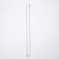 Single Pointed Aluminium Knitting Needle 4mm X 35cm 2pc Blister