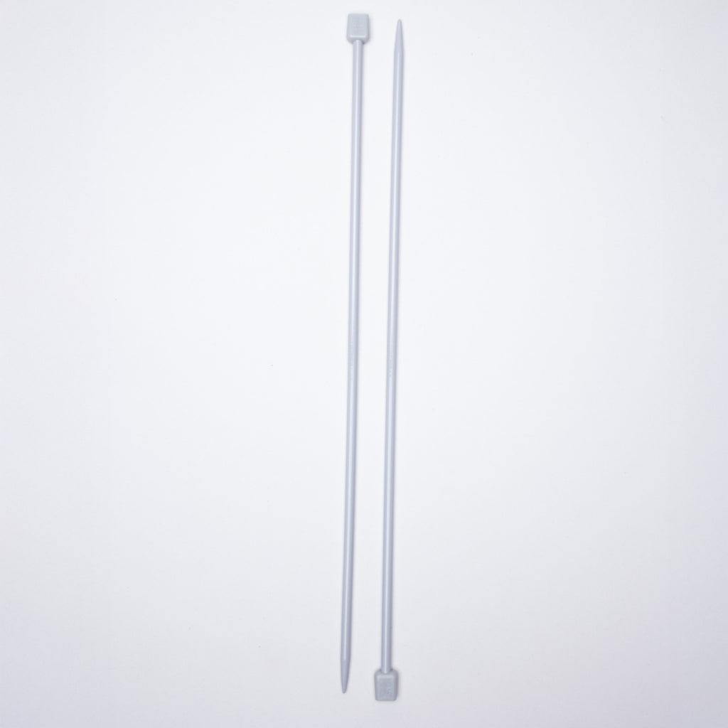 Single Pointed Aluminium Knitting Needle 5mm X 35cm 2pc Blister