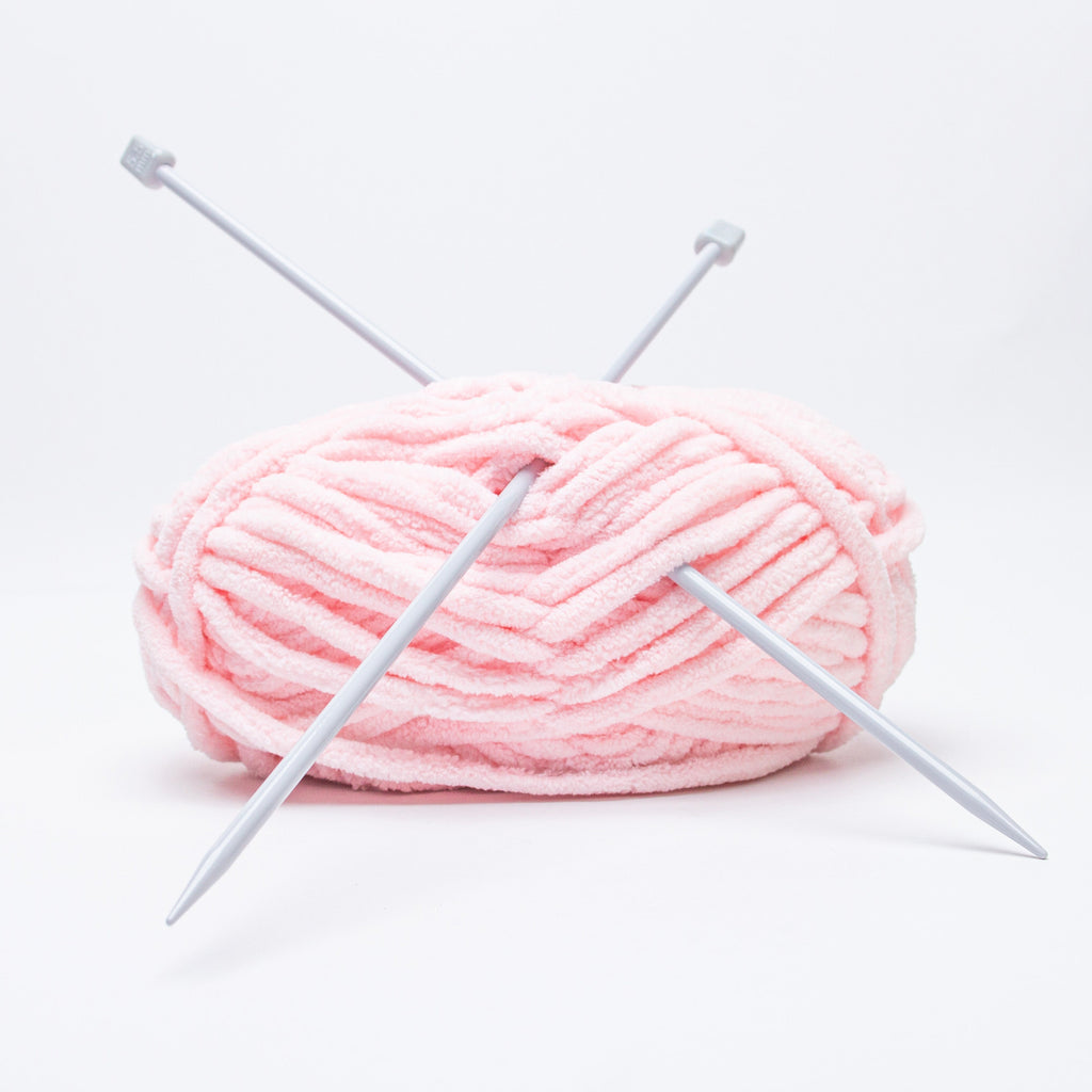 Single Pointed Aluminium Knitting Needle 5.5mm X 35cm 2pc Blister