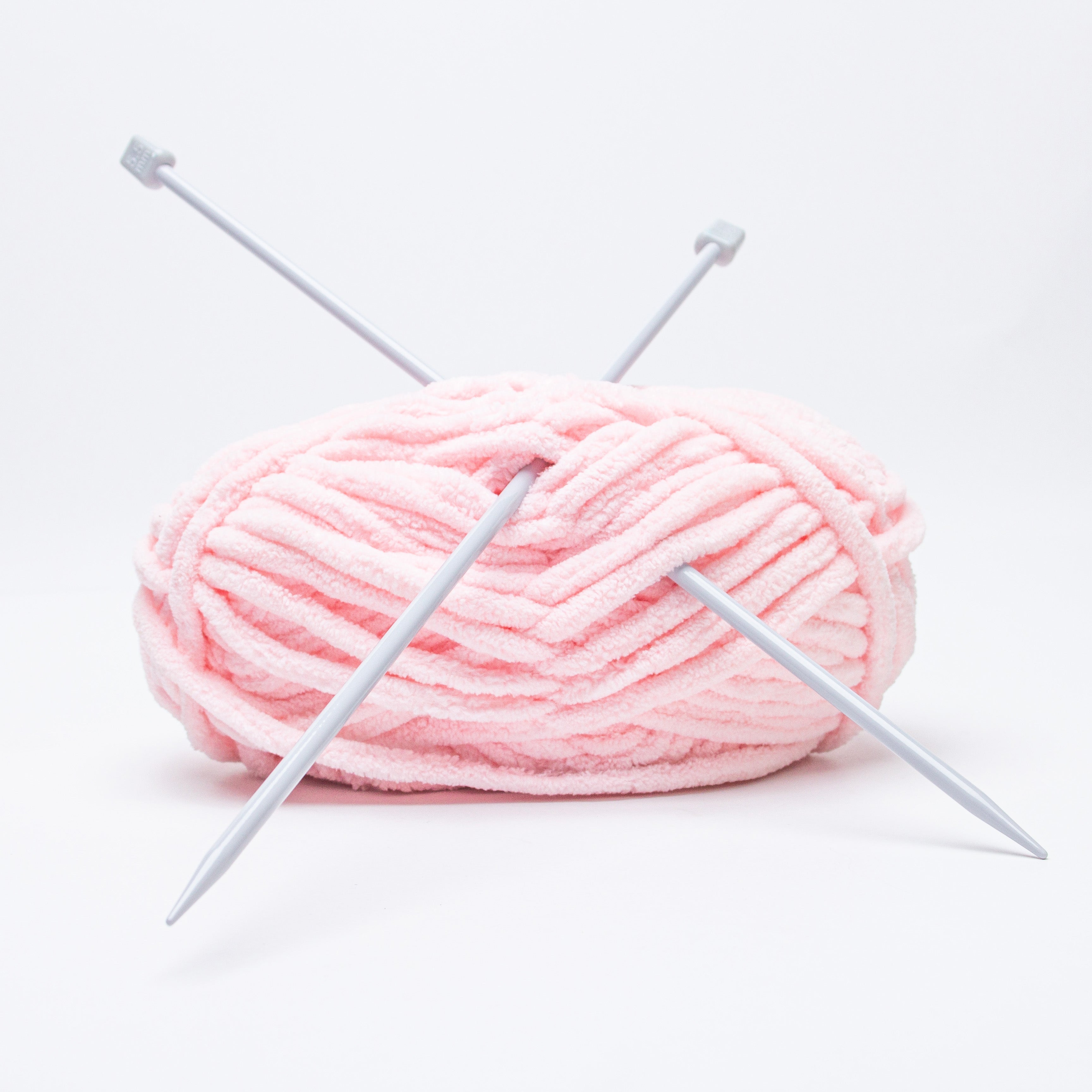 Single Pointed Aluminium Knitting Needle 5.5mm X 35cm 2pc Blister