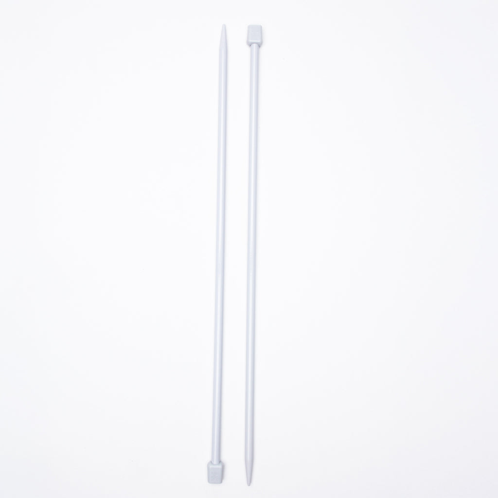 Single Pointed Aluminium Knitting Needle 6.5mm X 35cm 2pcs Blister