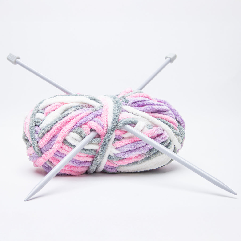 Single Pointed Aluminium Knitting Needle 7mm X 35cm 2pc Blister