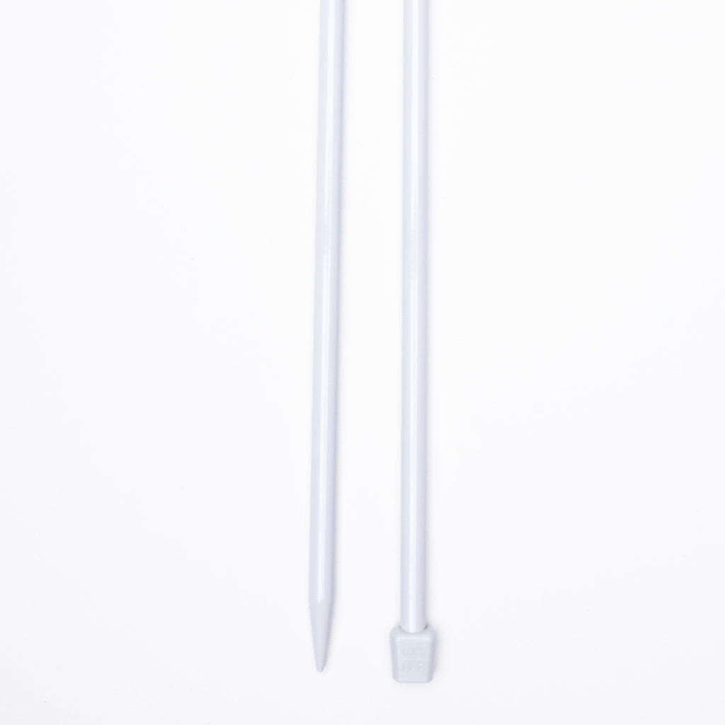 Single Pointed Aluminium Knitting Needle 8mm X 35cm 2pc Blister