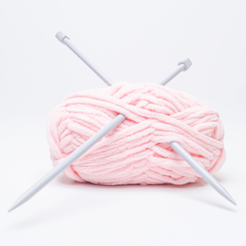 Single Pointed Aluminium Knitting Needle 8mm X 35cm 2pc Blister