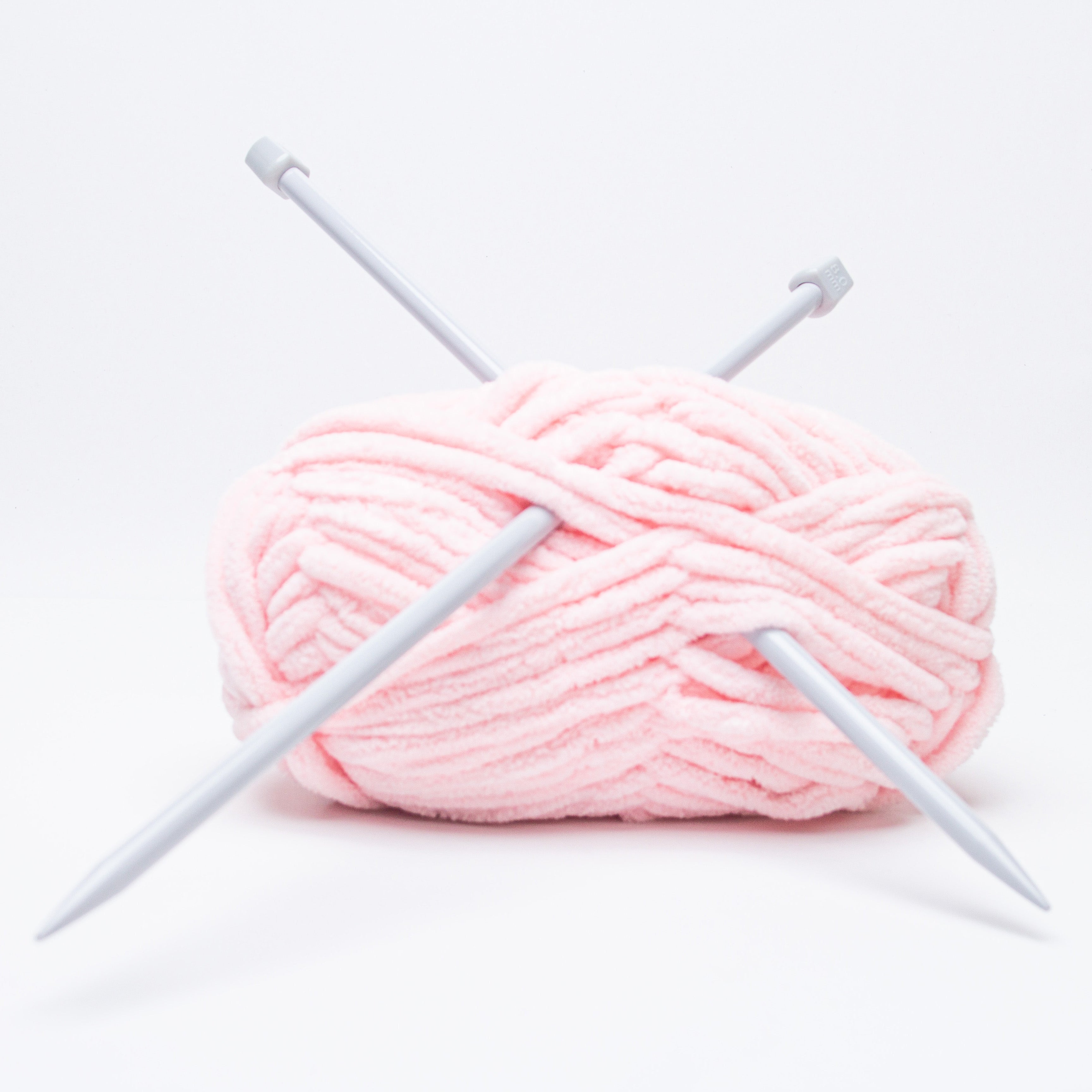 Single Pointed Aluminium Knitting Needle 8mm X 35cm 2pc Blister