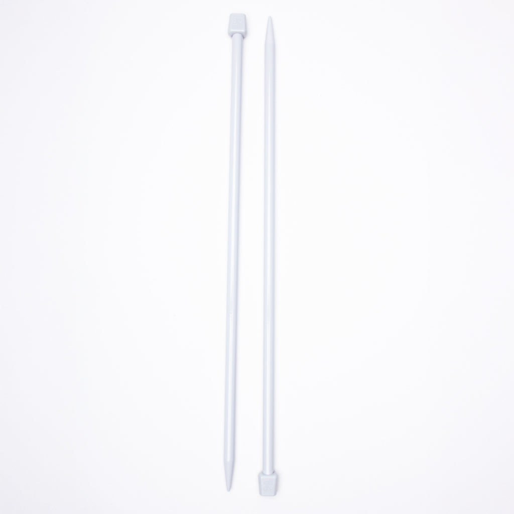 Single Pointed Aluminium Knitting Needle 8mm X 35cm 2pc Blister