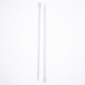 Single Pointed Aluminium Knitting Needle 8mm X 35cm 2pc Blister
