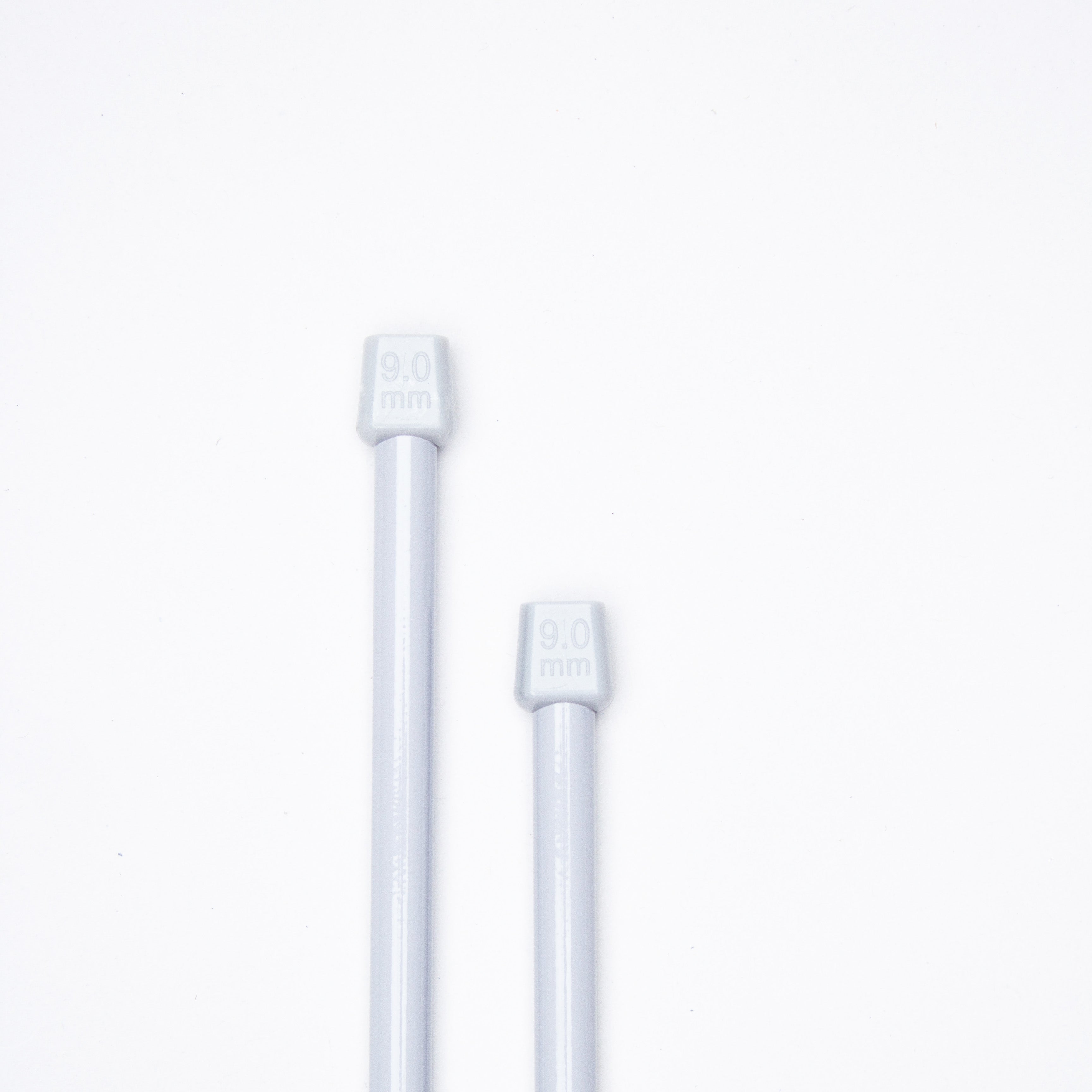 Single Pointed Aluminium Knitting Needle 9mm X 35cm 2pc Blister