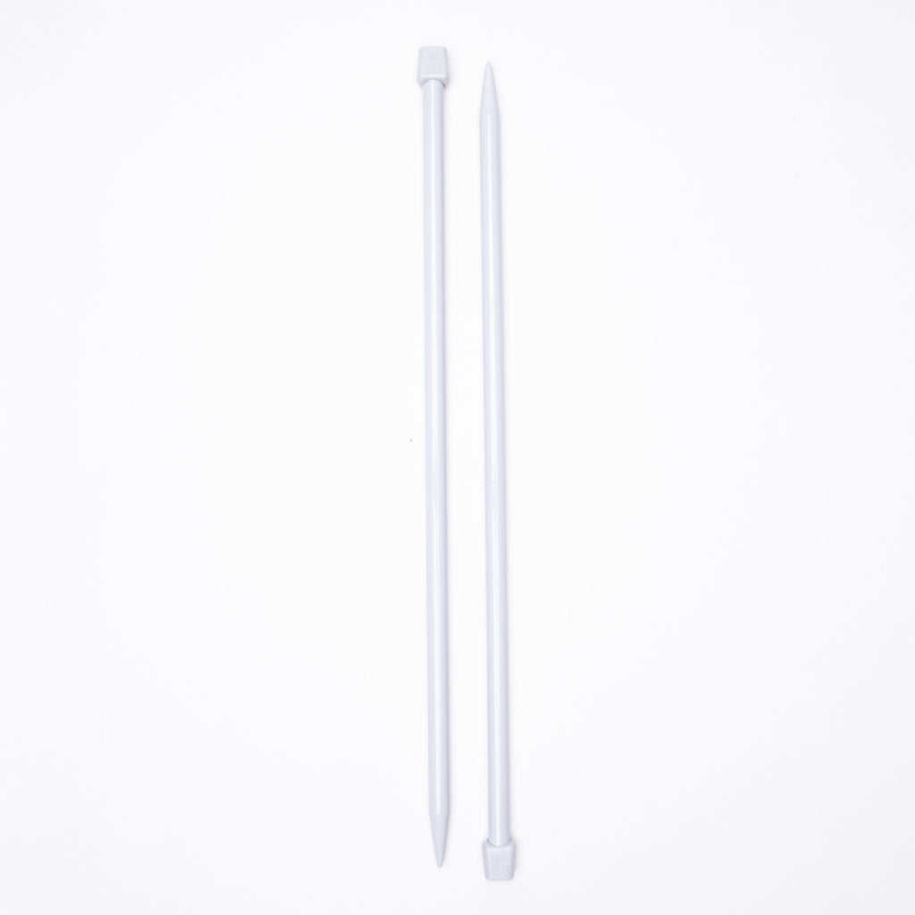 Single Pointed Aluminium Knitting Needle 9mm X 35cm 2pc Blister