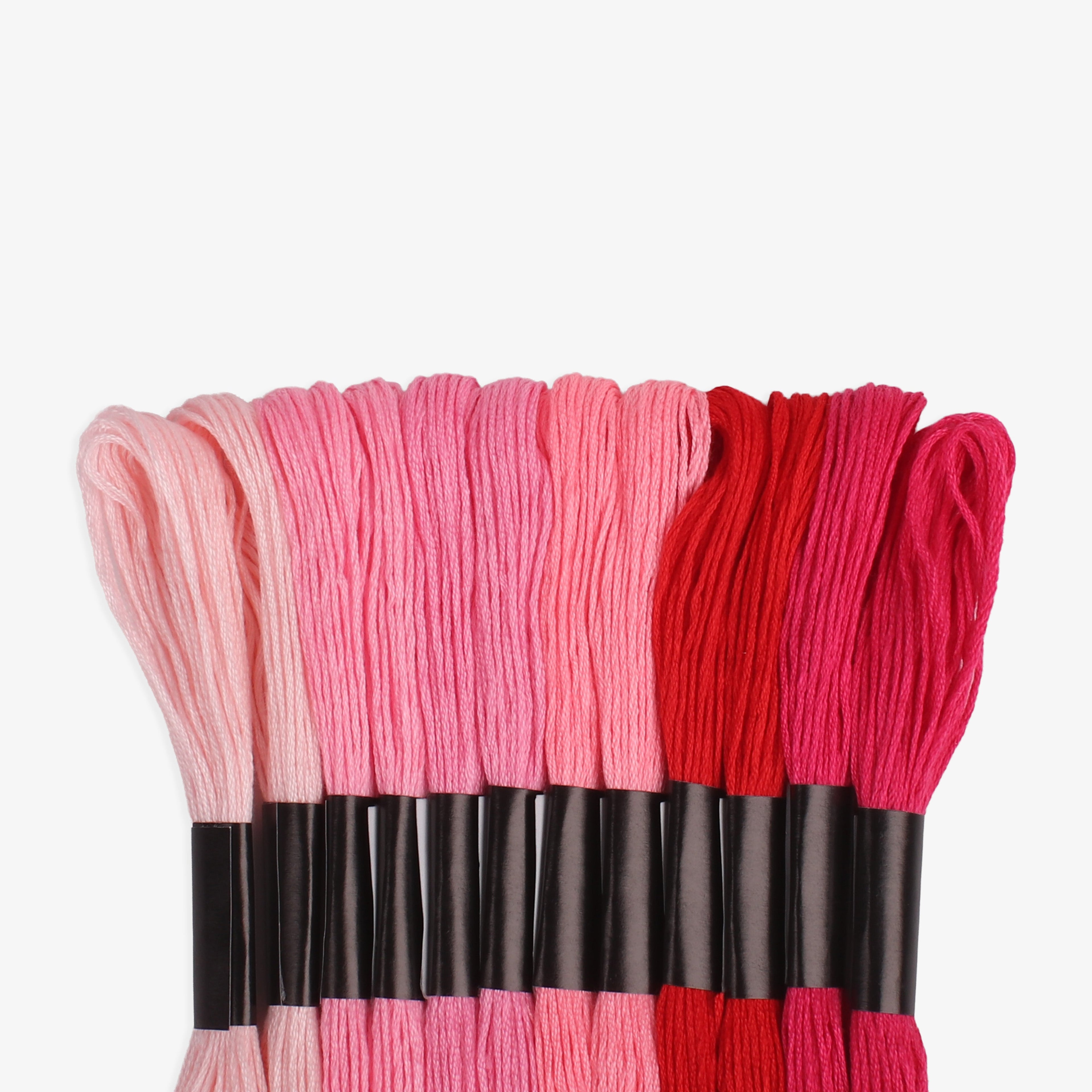 Cotton Embroidery Skein Sweet Rose 12pc Blister