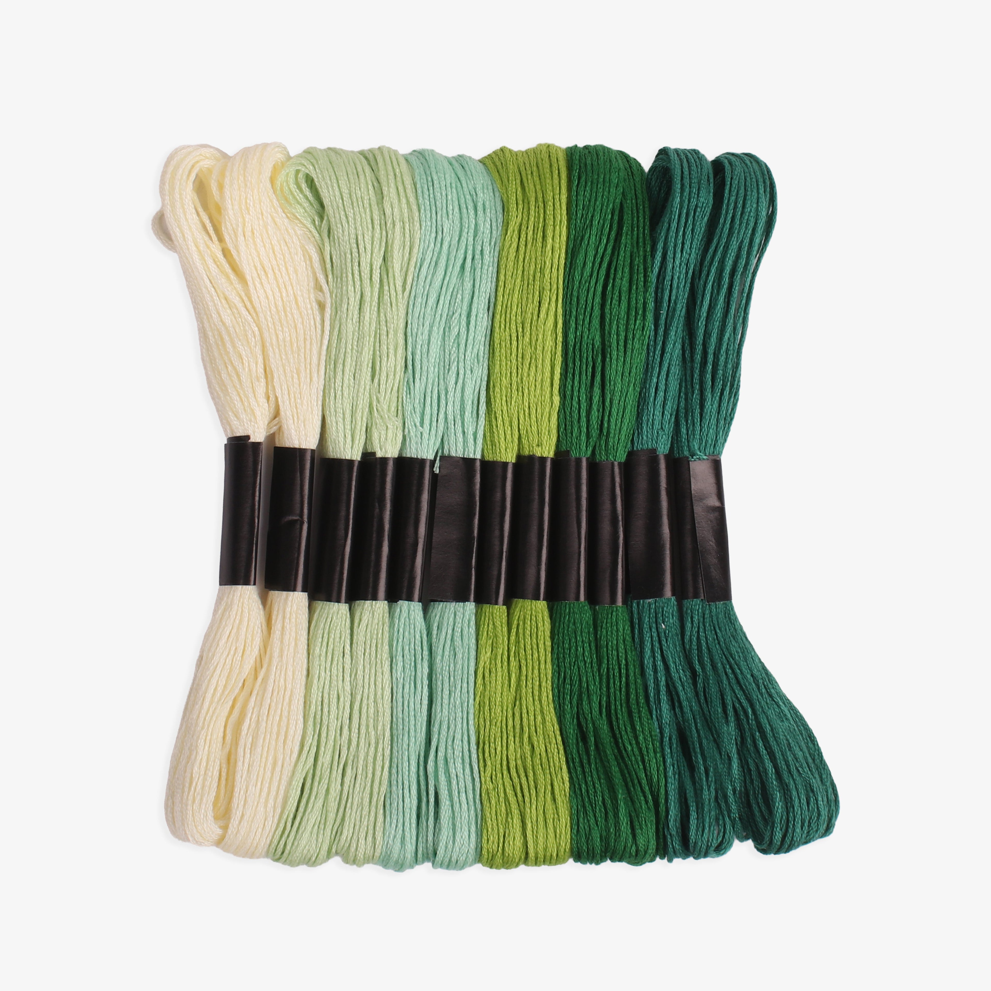 Cotton Embroidery Skein Spring Forest 12pc Blister