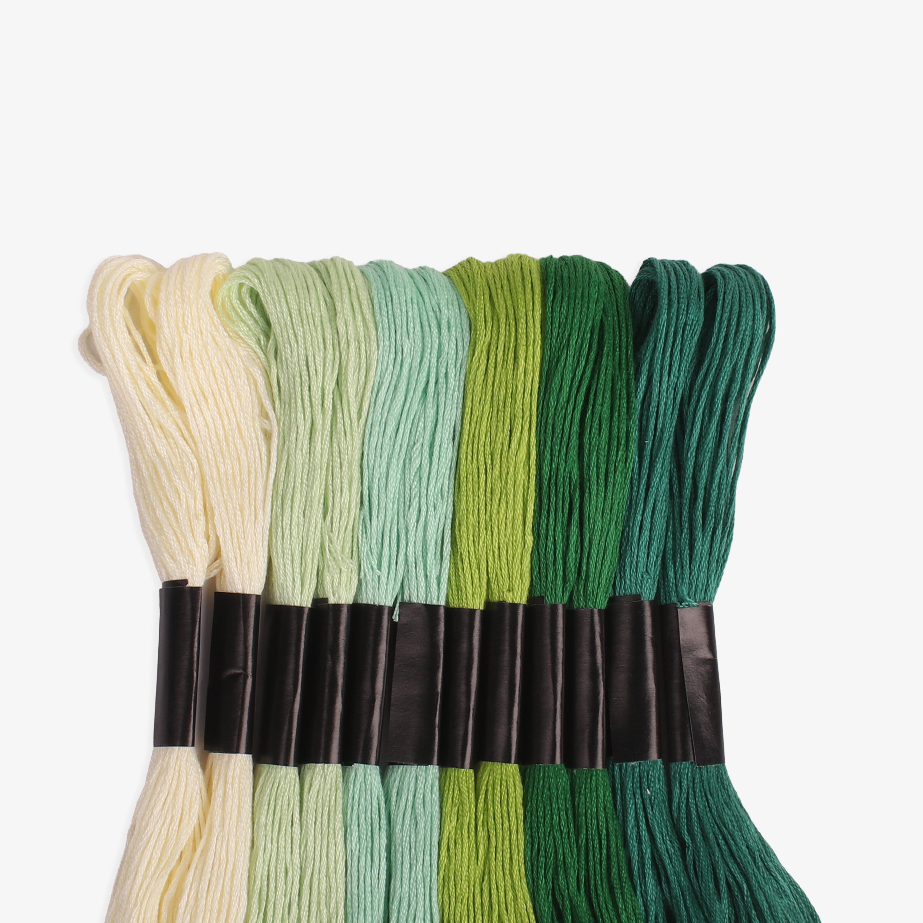 Cotton Embroidery Skein Spring Forest 12pc Blister