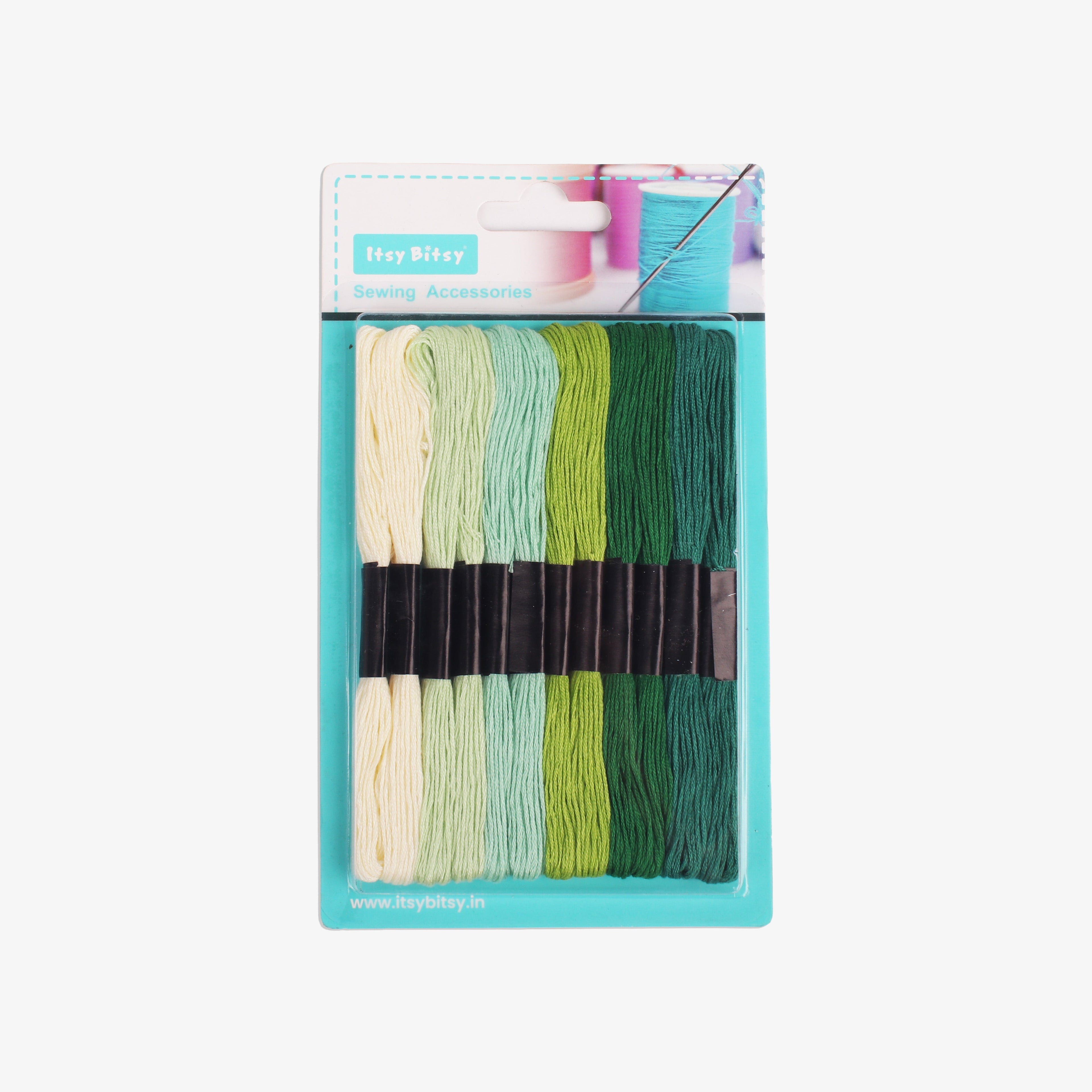 Cotton Embroidery Skein Spring Forest 12pc Blister