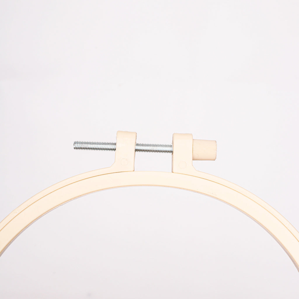Plastic Embroidery Hoop Round 20cm 1pc