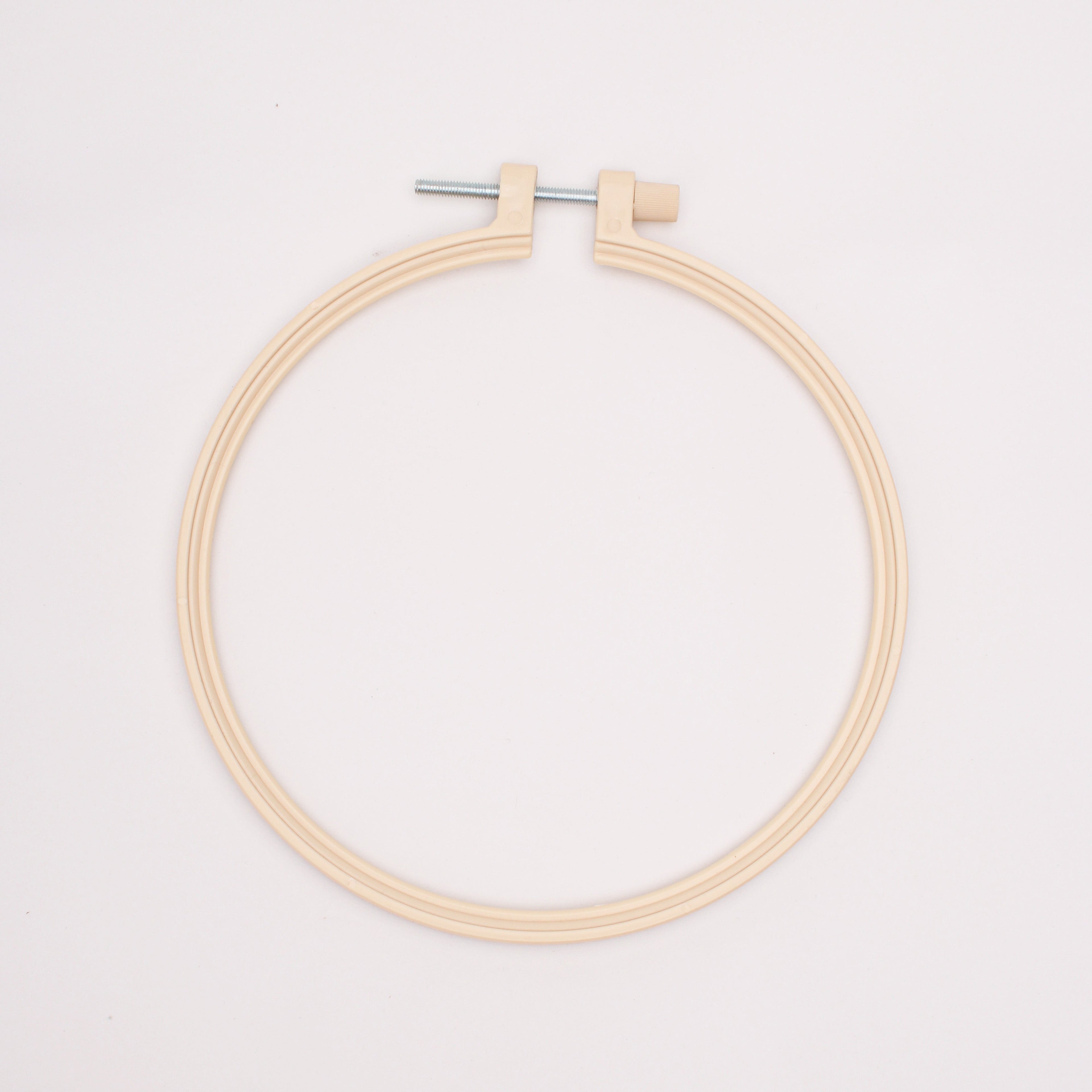 Plastic Embroidery Hoop Round 20cm 1pc