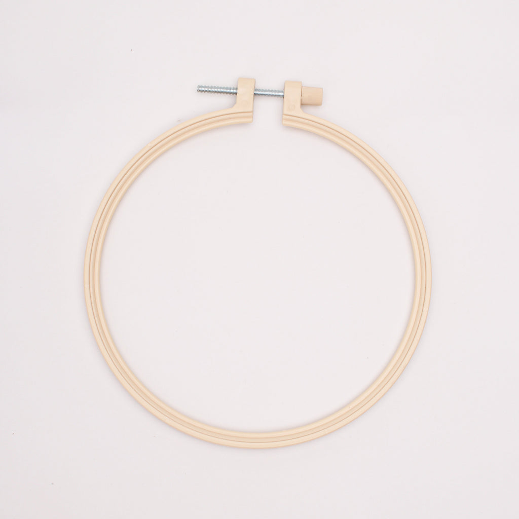 Plastic Embroidery Hoop Round 28.5cm 1pc