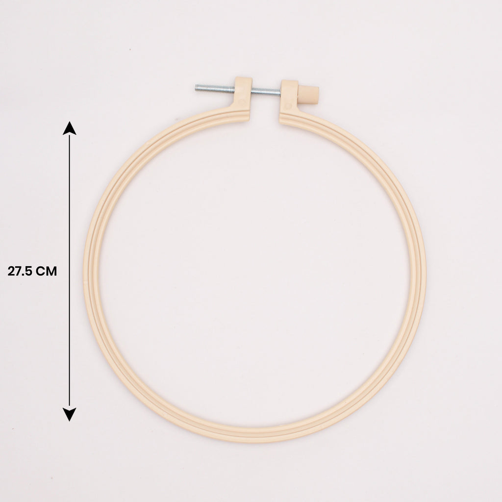 Plastic Embroidery Hoop Round 28.5cm 1pc