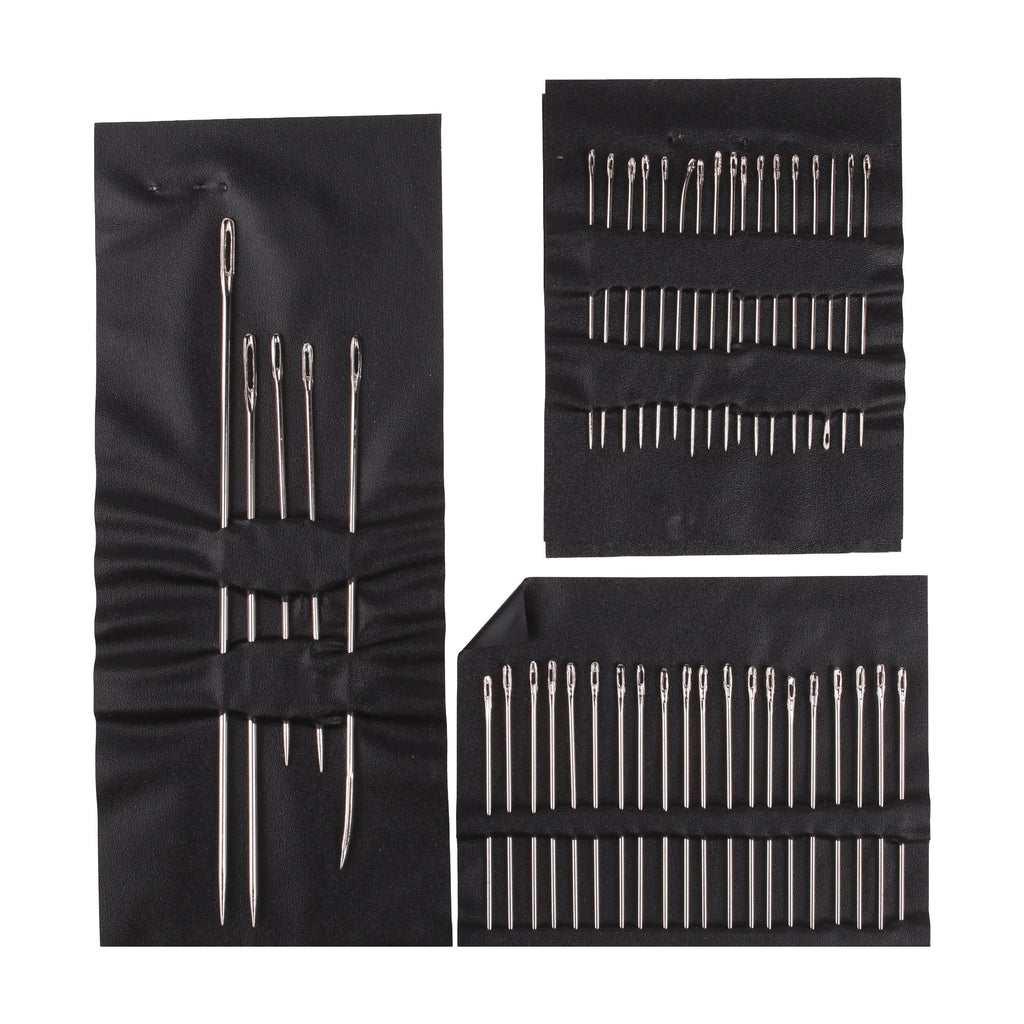 Silver Eye Needle 60 Pieces Assorted SizesHC