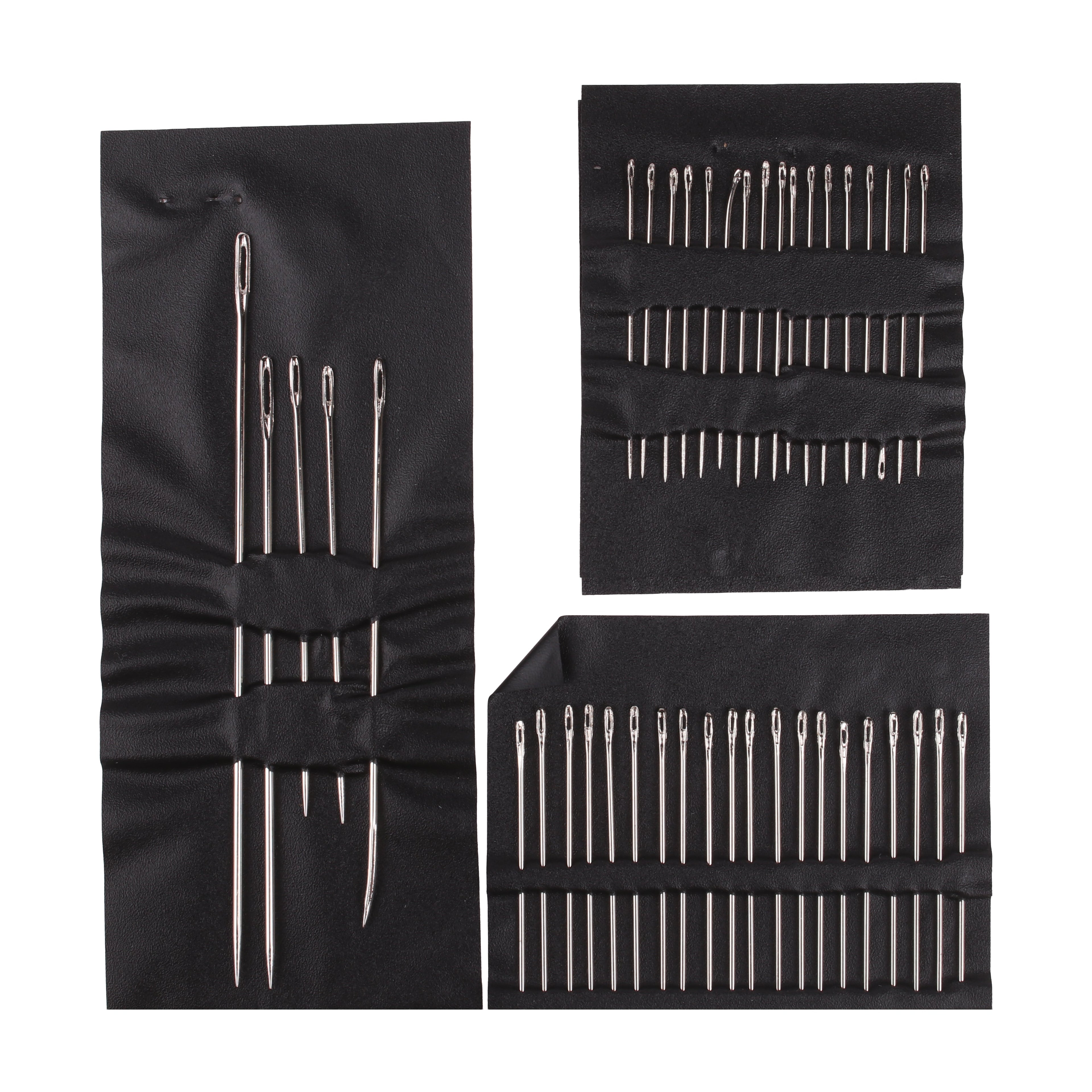 Silver Eye Needle 60 Pieces Assorted SizesHC