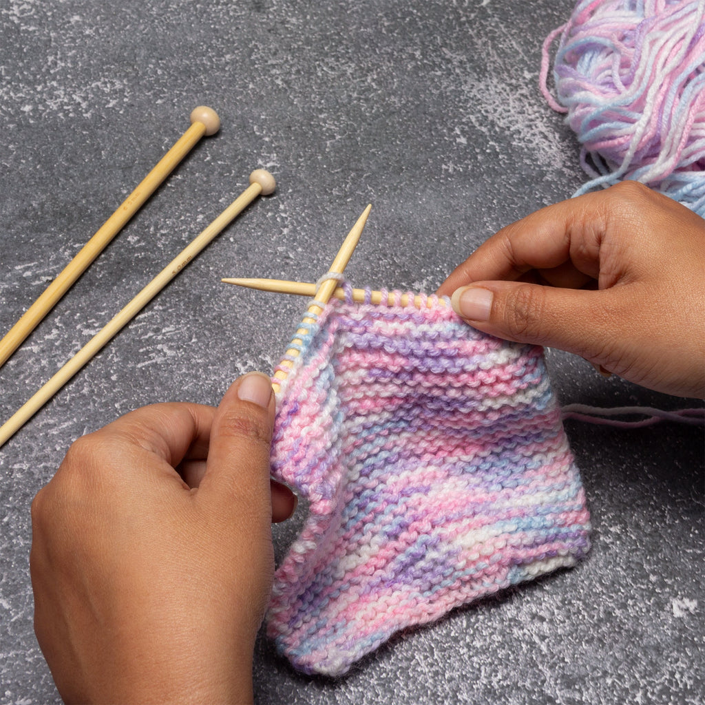 Bamboo Knitting Needles Natural 3mm X 35cm 2pc