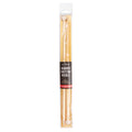 Bamboo Knitting Needles Natural 10mm X 35cm 2pc