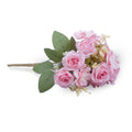 Artificial Flower Bonica Rose Pink 12inch 1Sprig