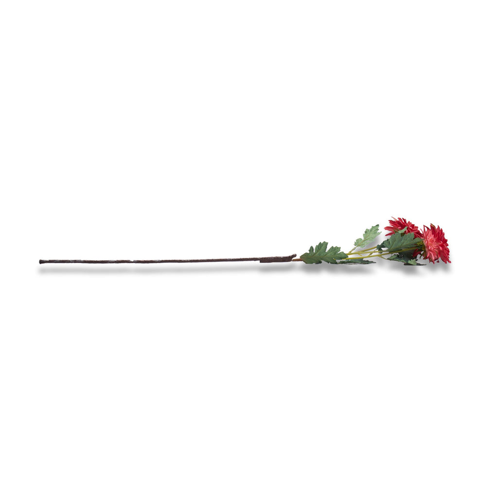 Artificial Flower Dahlia Medium Maroon 37inch 1Stem