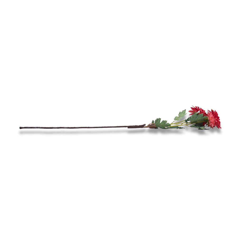 Artificial Flower Dahlia Maroon Blend 37inch 1Stem
