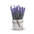 Artificial Lavender in Ceramic Pot Dia 11.5x7.5inch 1pc Box